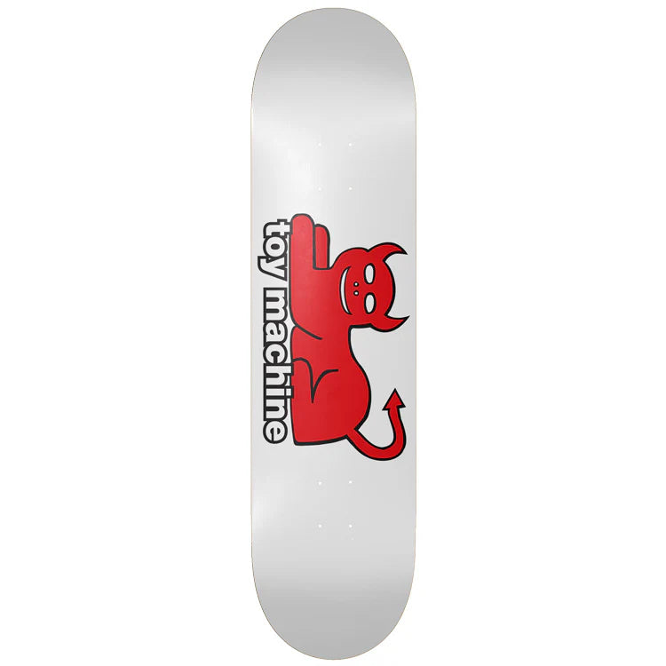 Toy Machine “Devil Cat” Deck 8.25 (White)