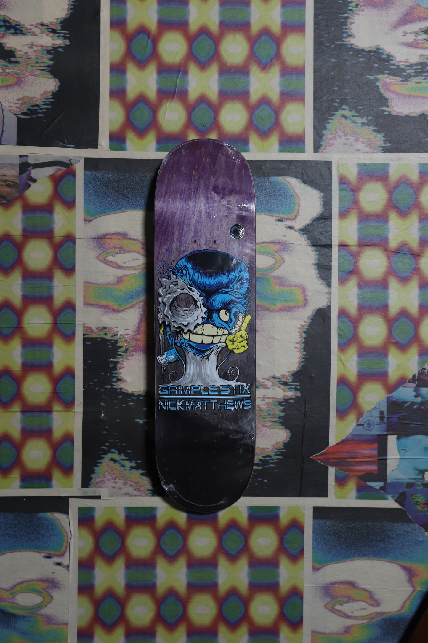 Anti-Hero “T2 Grimple Stix” Deck 8.5