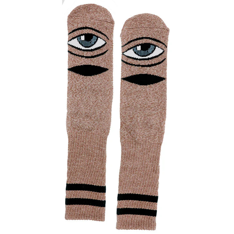 Toy Machine “Sect Eye” Socks (Heather Brown)