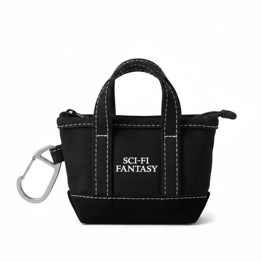 Sci-Fi Fantasy “Tote Bag” Keychain (Black)