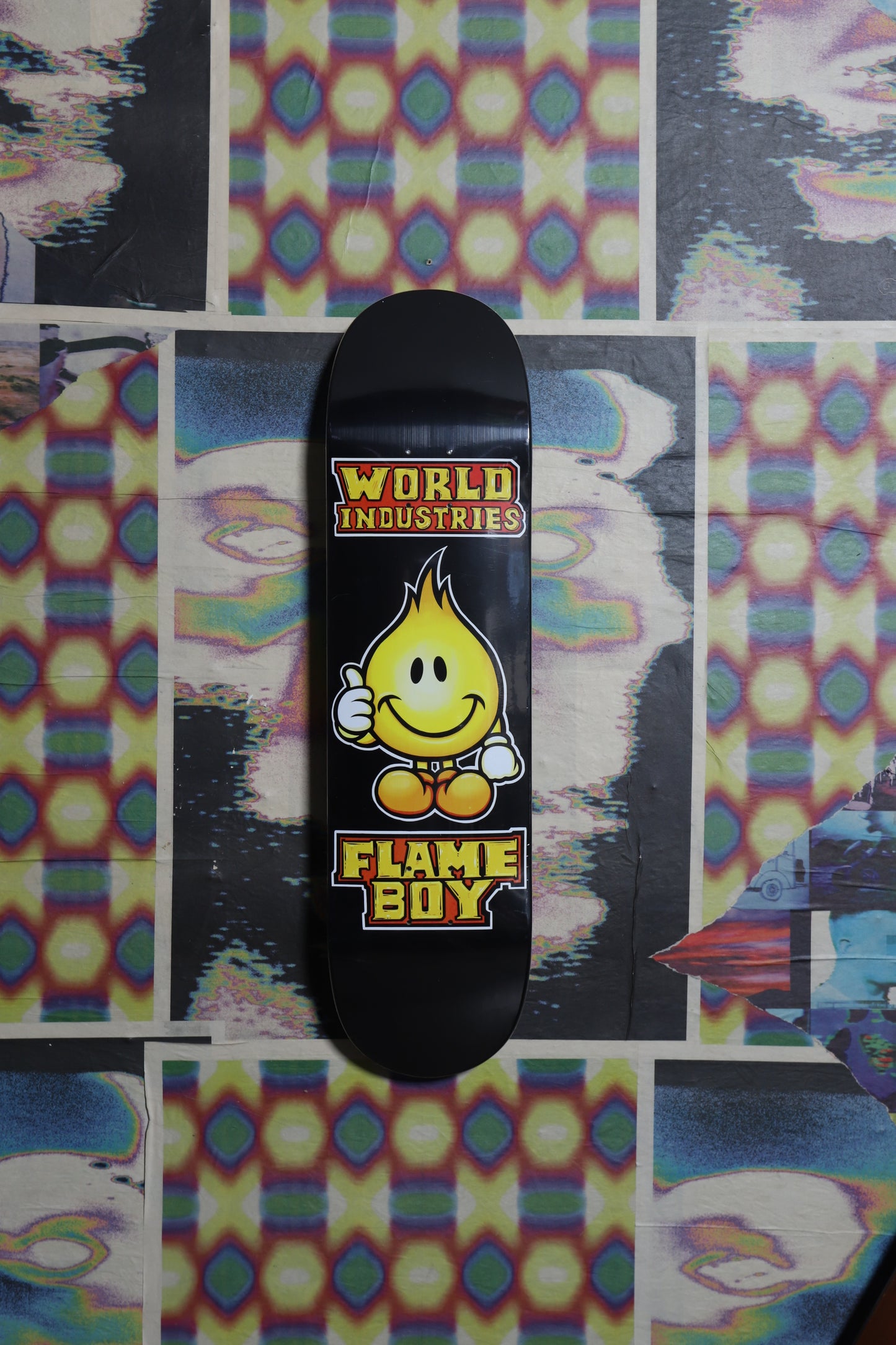 World Industries “Flame Boy” Deck 8.25