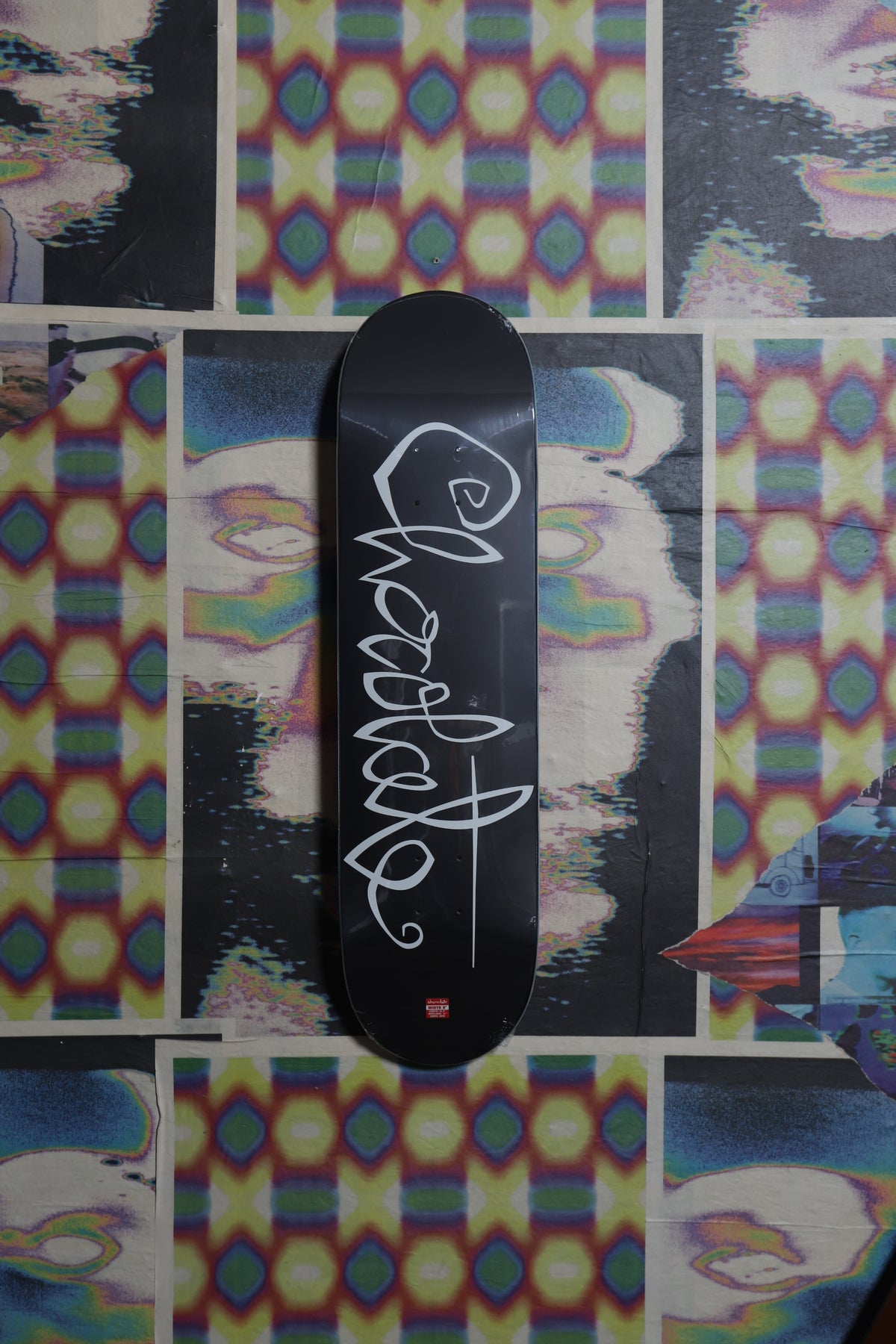 Chocolate “Script” (Black) Deck 8.0