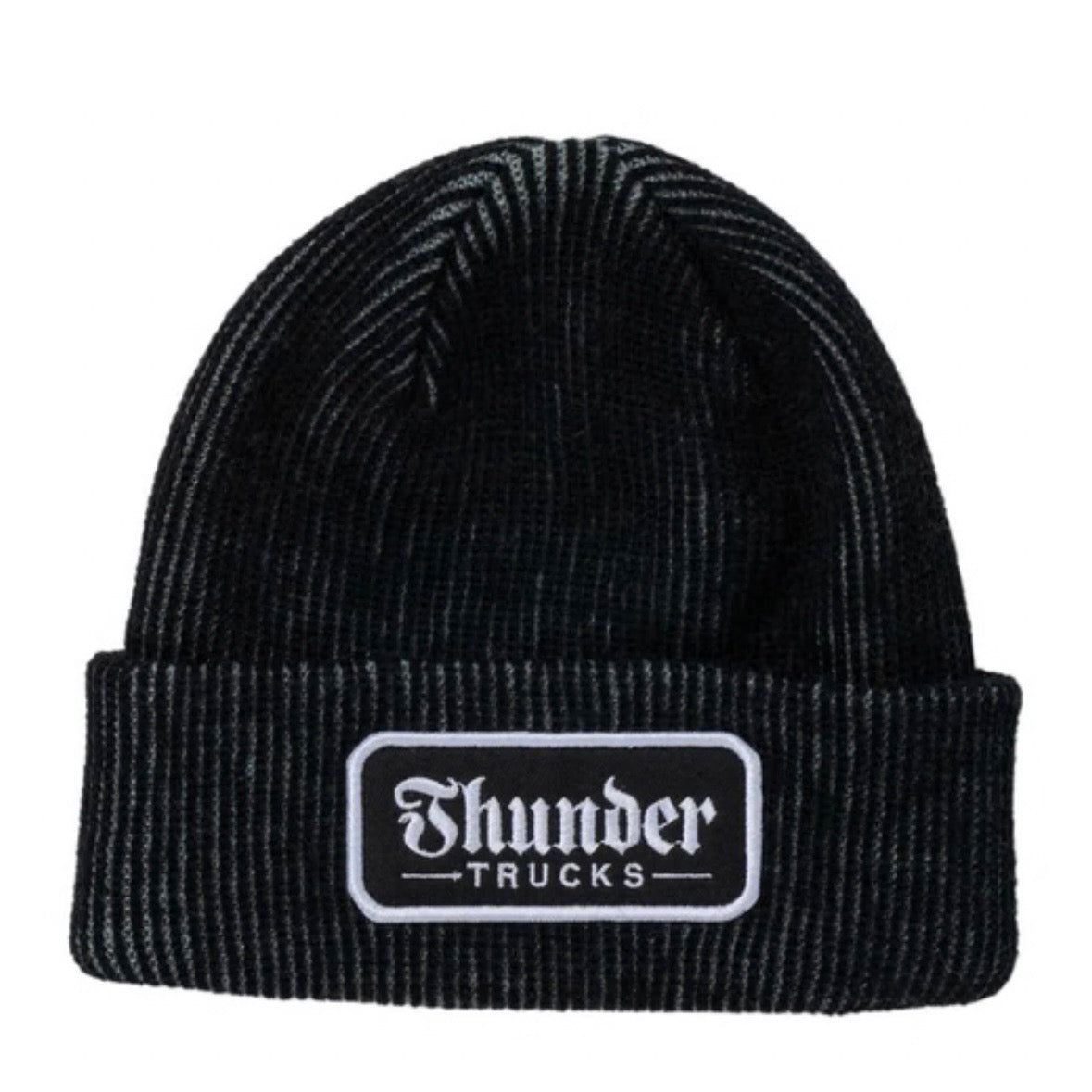 Thunder “Script” Beanie (Black/Grey)