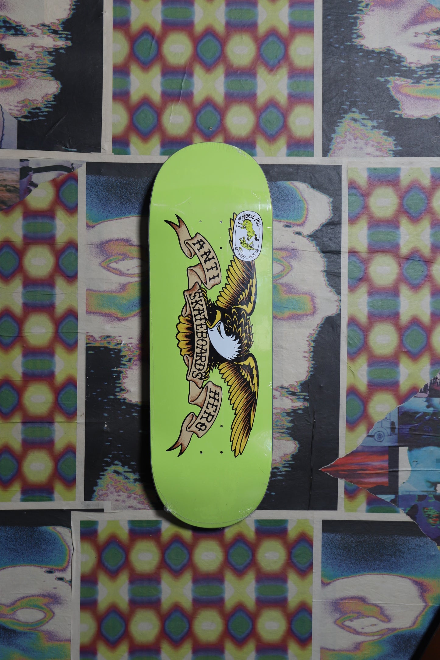 Anti-Hero “Eagle” (Lime) Deck 10.0 “Horse Pill”
