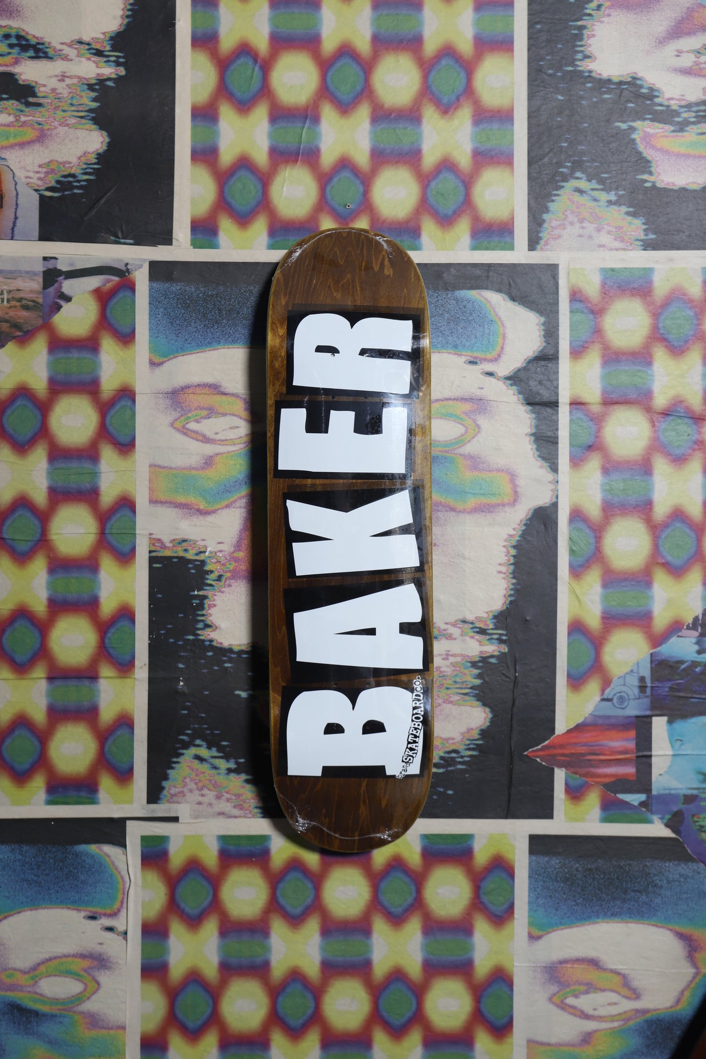 Baker “Logo Veneers” (Brown) Deck 8.25