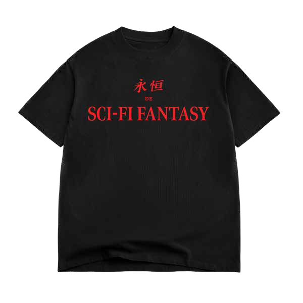 Sci-fi Fantasy “Eternal” Shirt (Black)