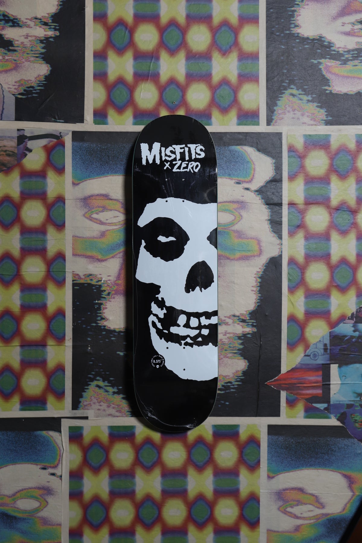 Zero X Misfits “Half Skull” Deck 8.375