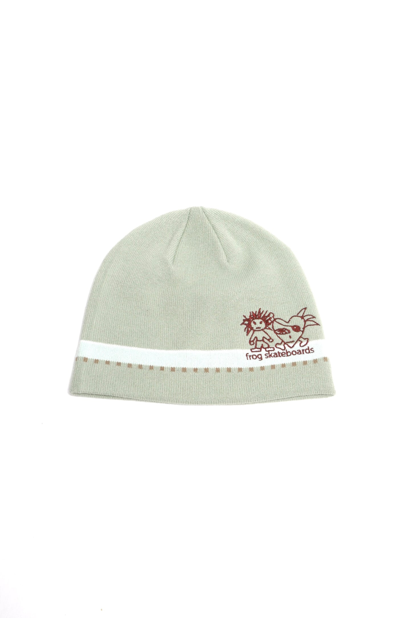 Frog Pirate Beanie “Matcha”
