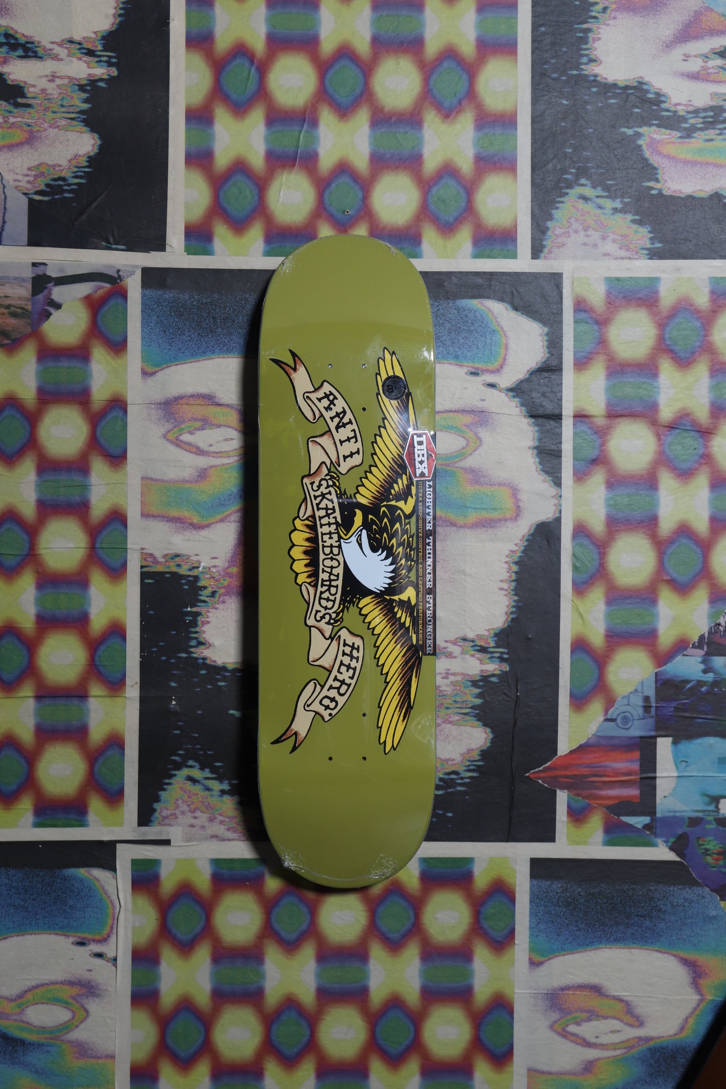 Anti-Hero “Eagle” (Olive)(DBX) Deck 8.62