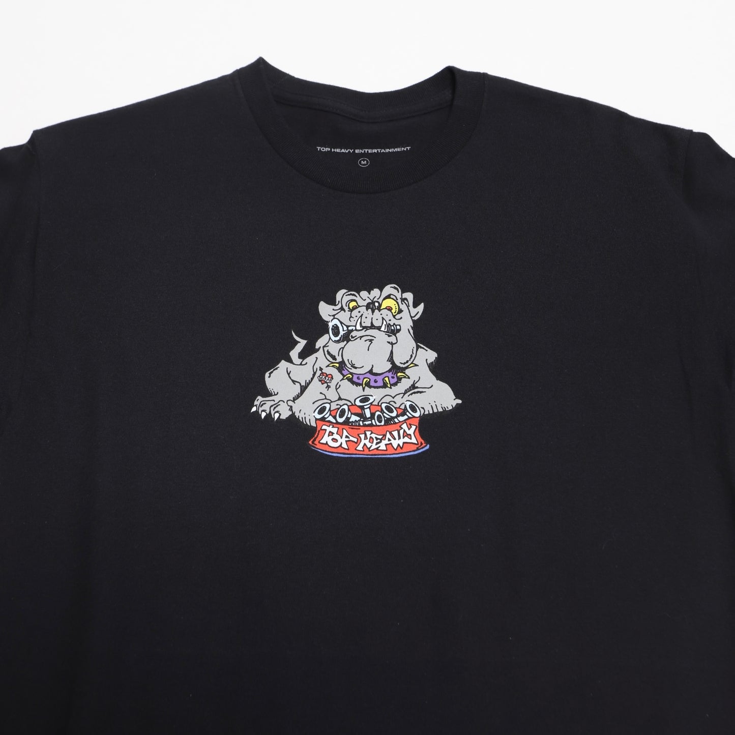 Top Heavy “Chow Time” Shirt (Black)