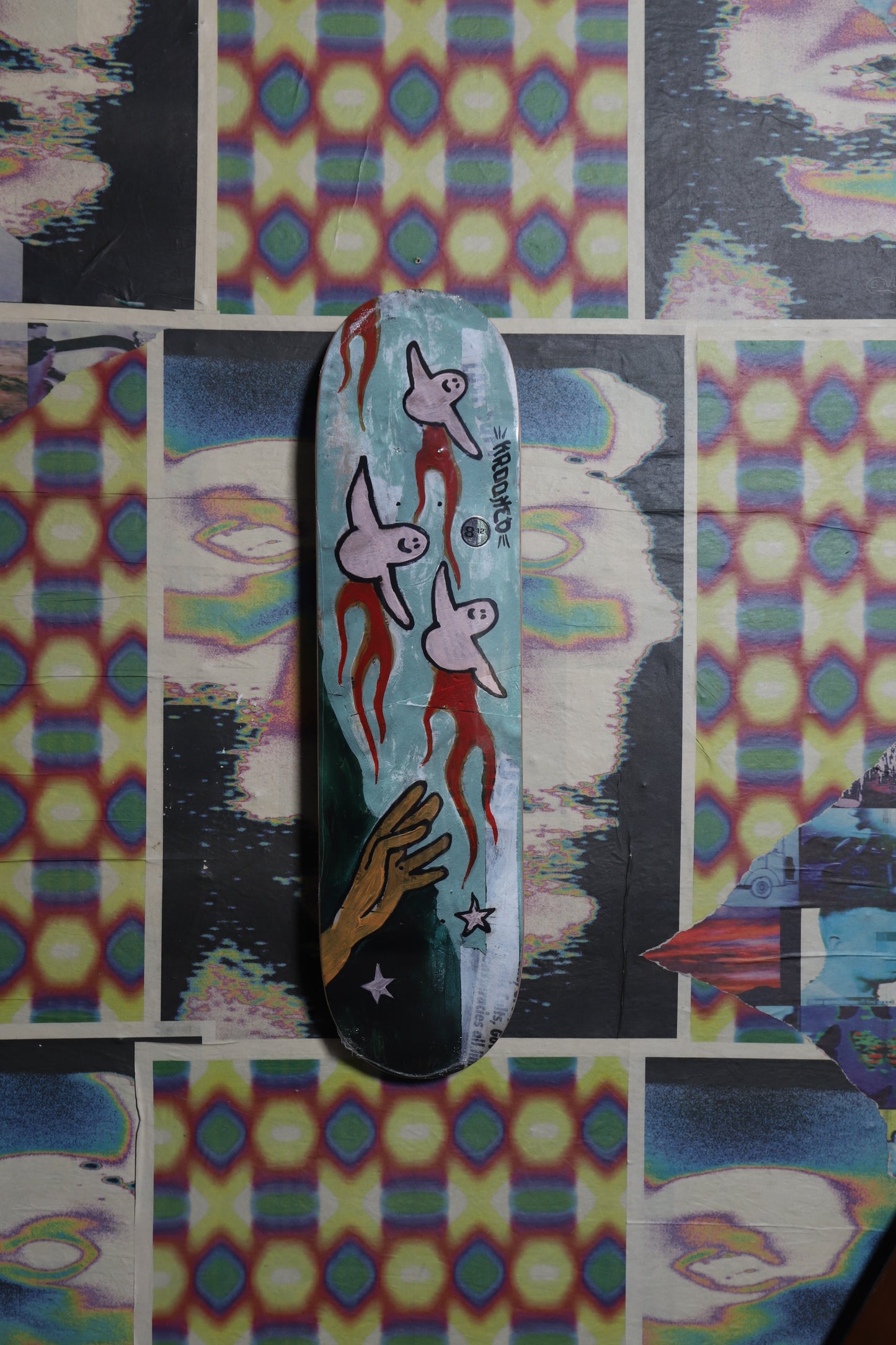 Krooked “Firebirds” Deck 8.12
