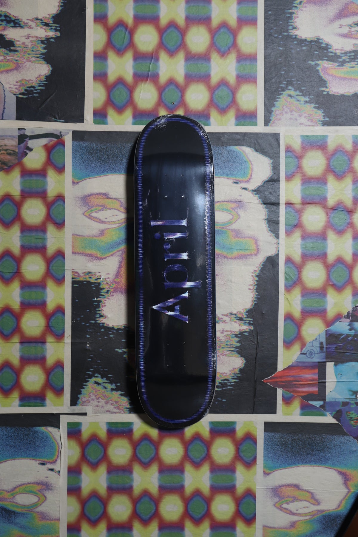 April “OG Logo” Deck 8.0 Twin (Fractured)