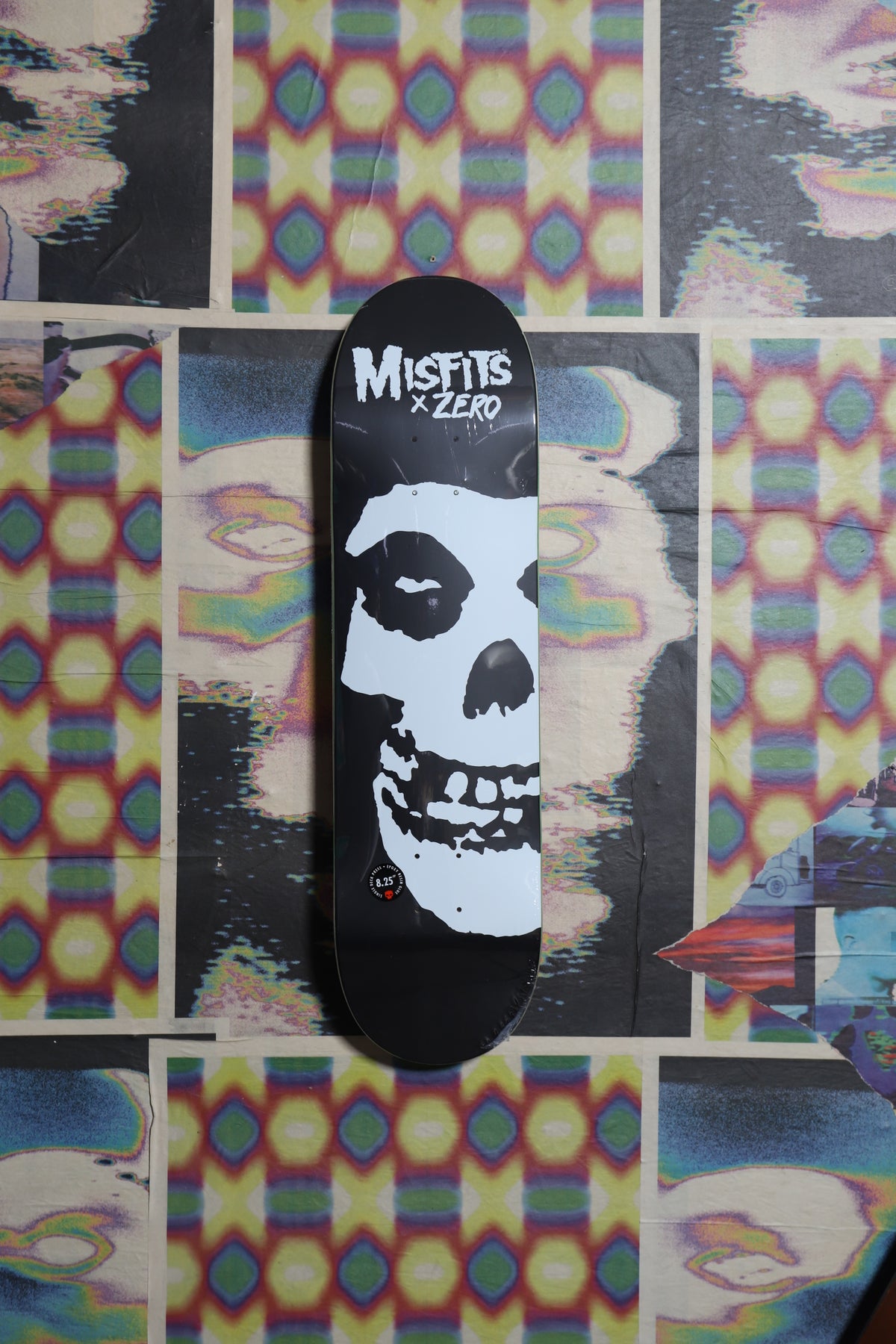 Zero X Misfits “Half Skull” Deck 8.25