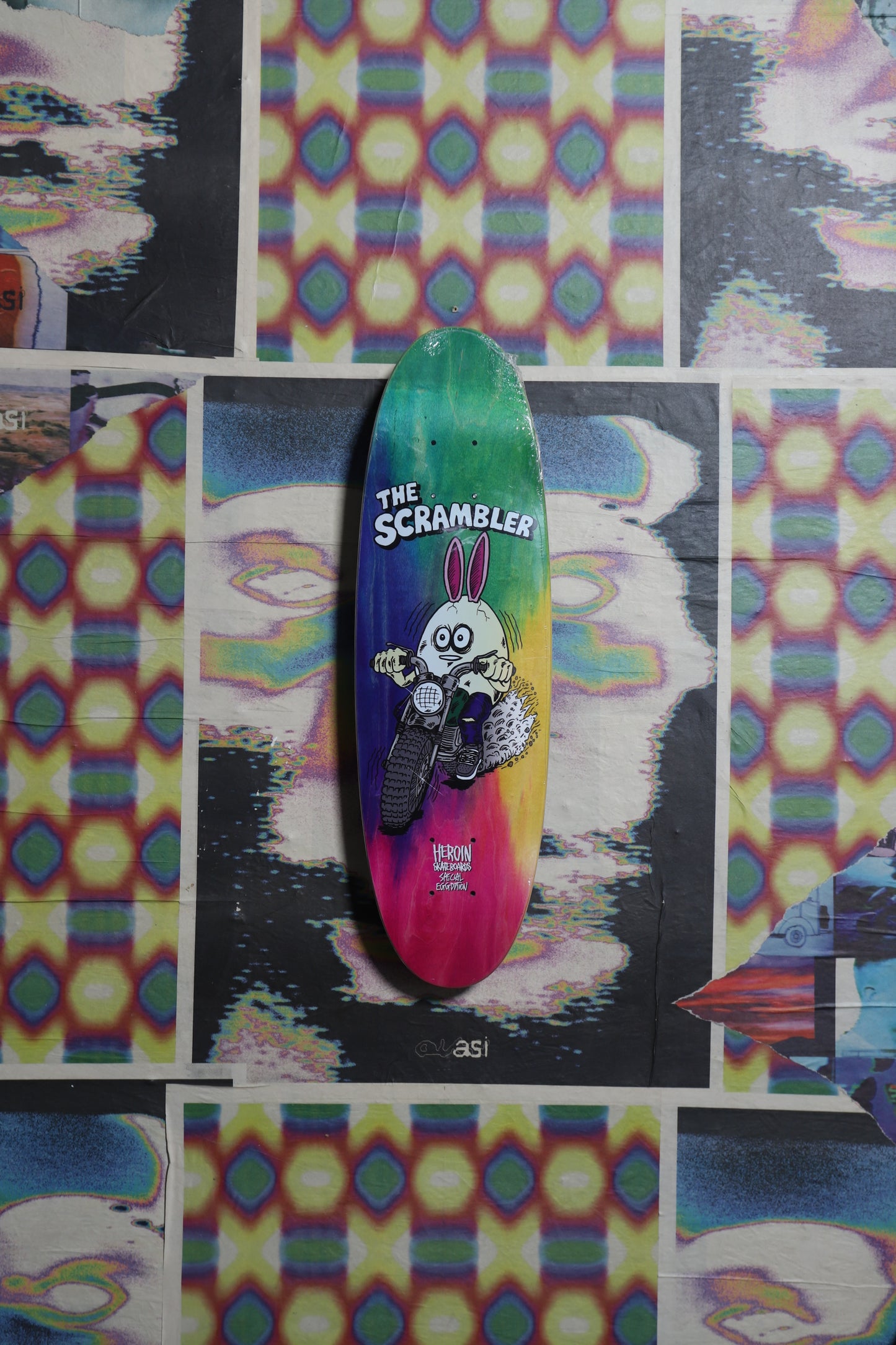 Heroin “The Scrambler” Shape Deck 7.88