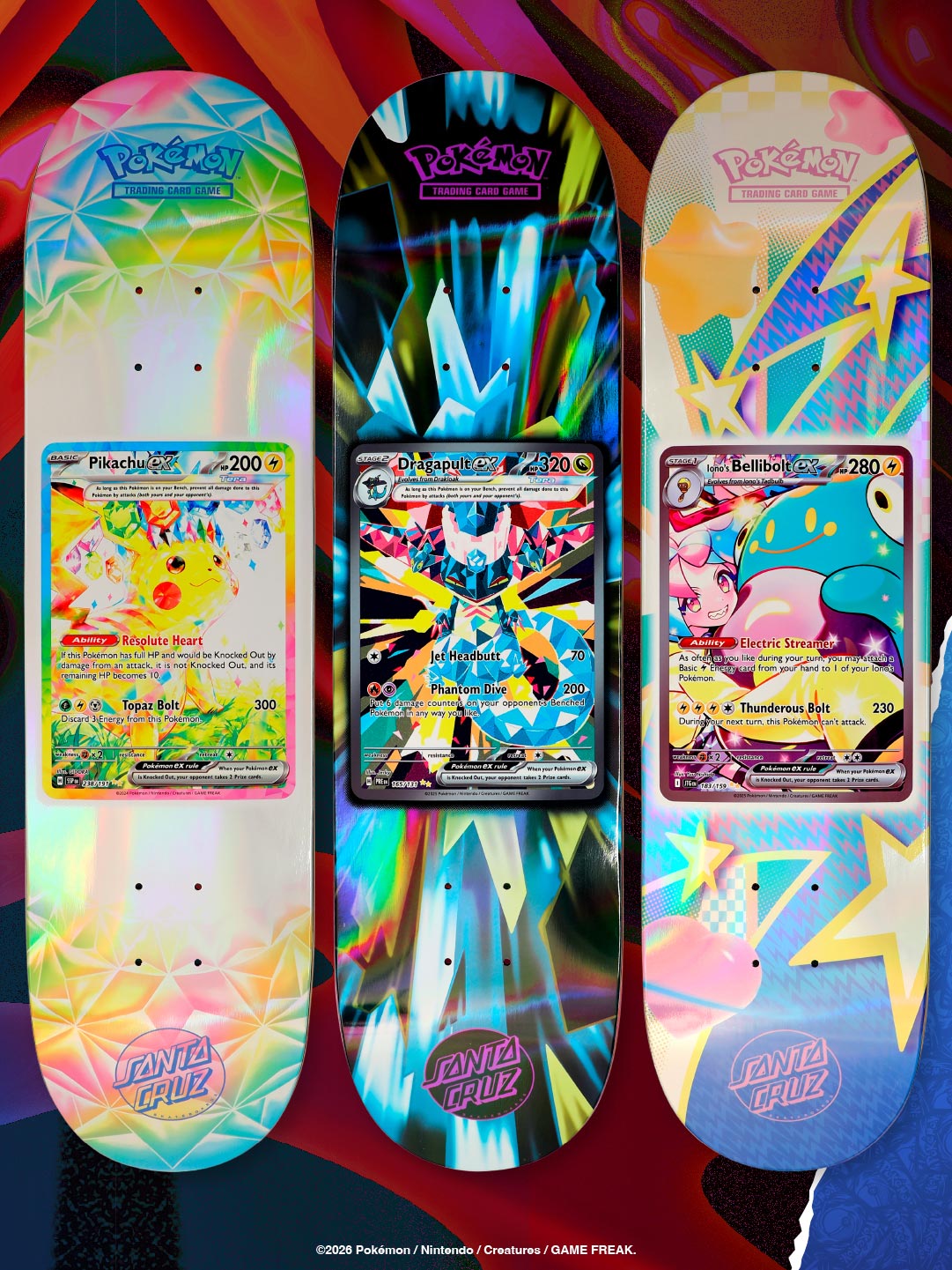 Santa Cruz X Pokémon “Blind Bag” Deck 8.0 / Grip Combo
