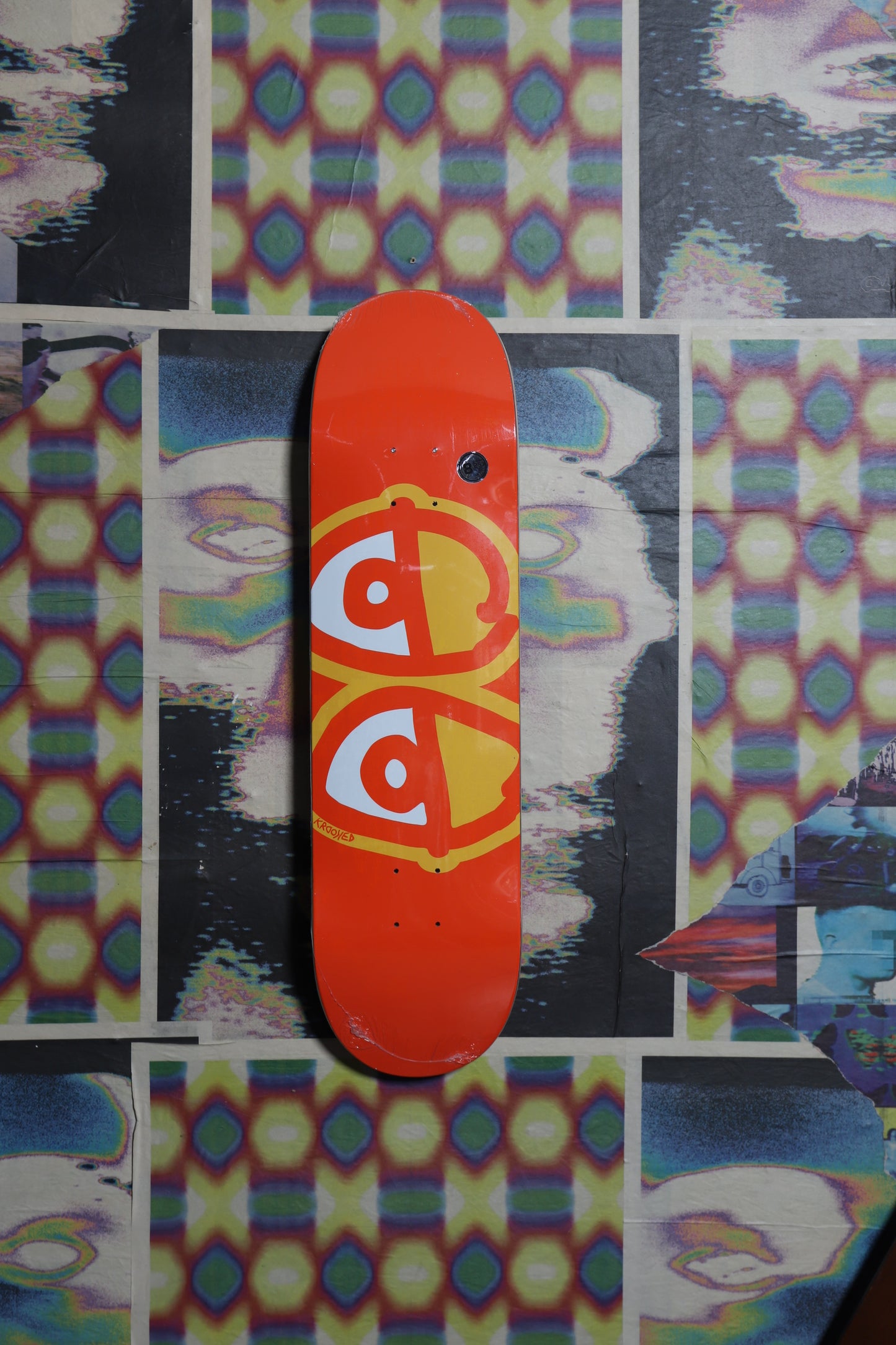 Krooked “Eyes” (Orange) Deck 8.25