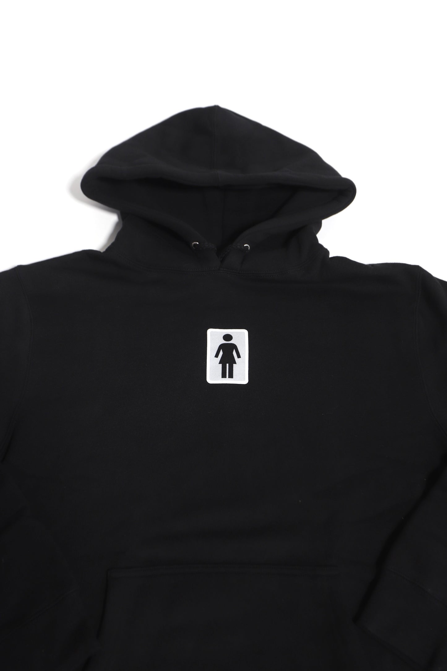 Girl OG Logo “Black/Silver” Hoodie