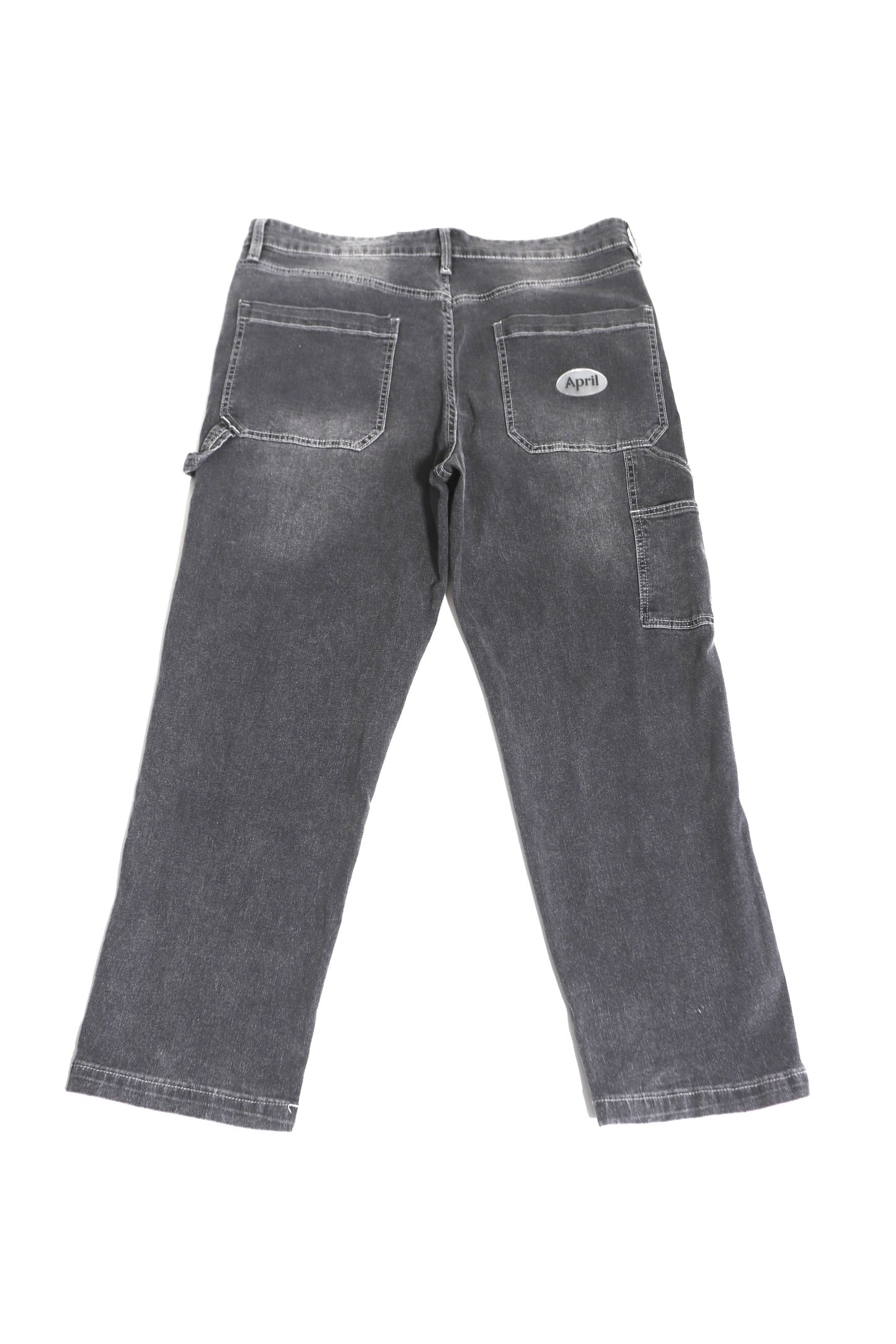 April Washed Denim Pants