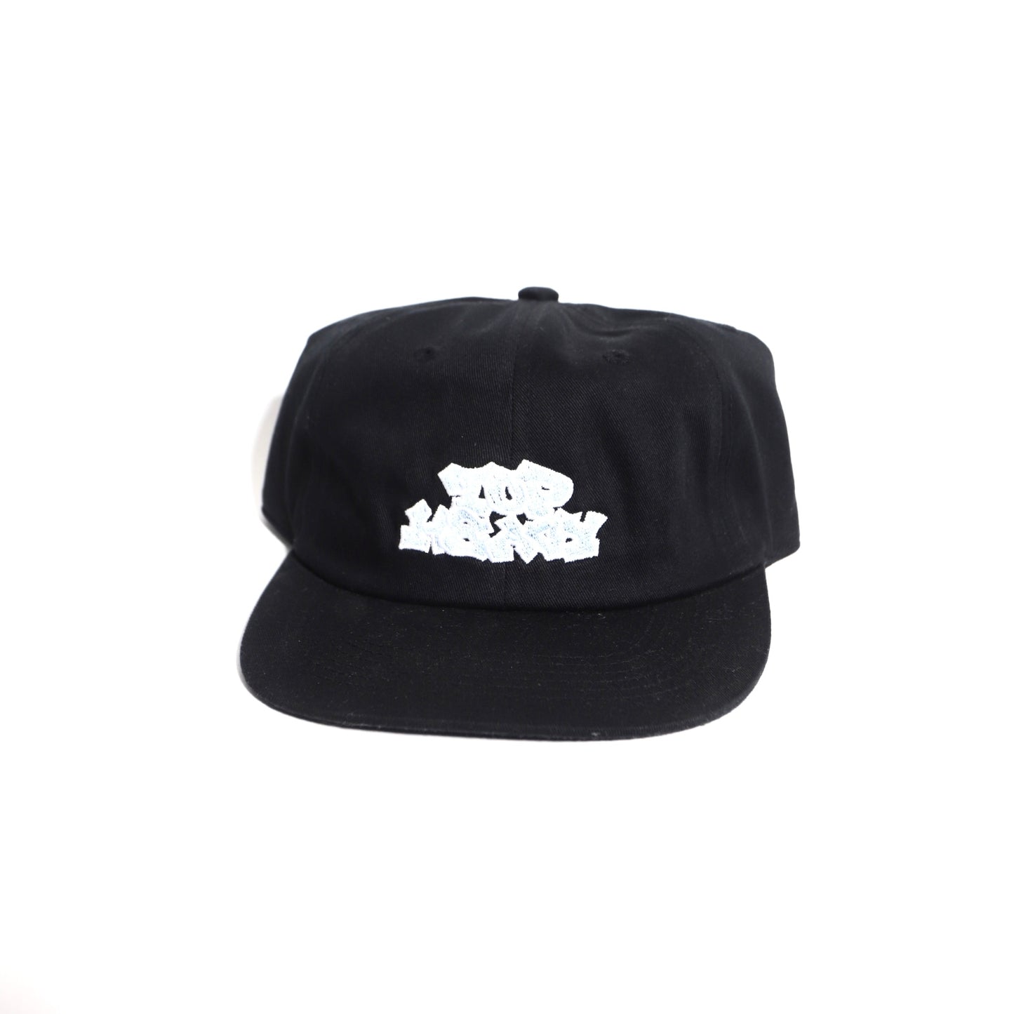Top Heavy “Black” Letters Hat