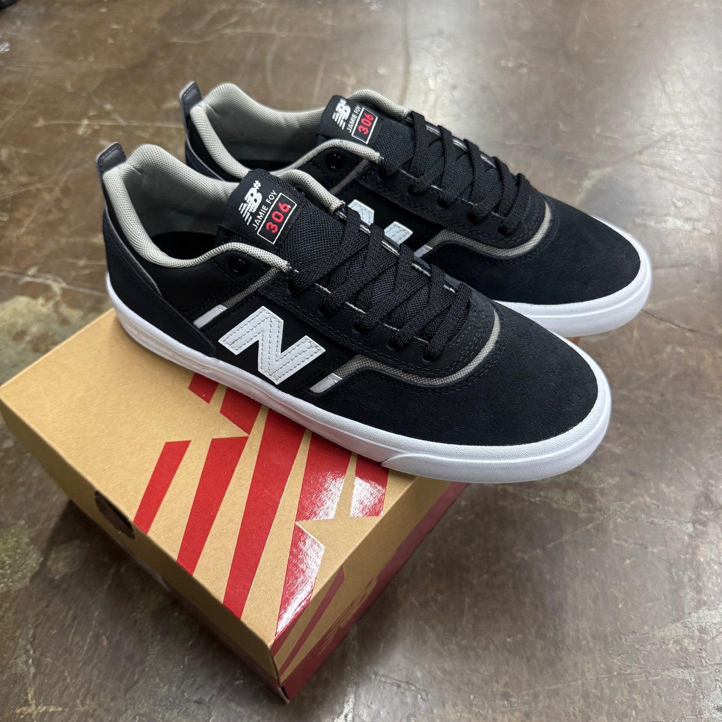 Jamie Foy 306 New Balance Black/White/Grey