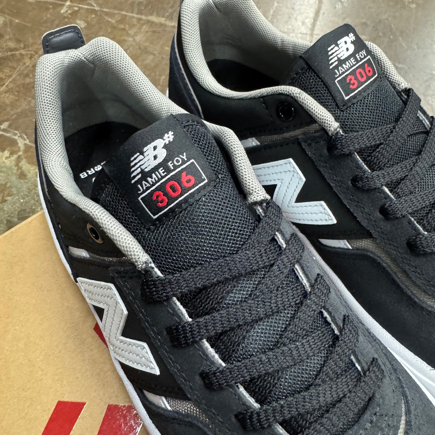 Jamie Foy 306 New Balance Black/White/Grey