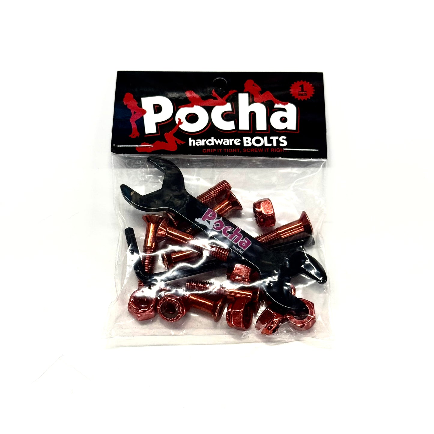 Pocha World “Red” 1in Allen Hardware