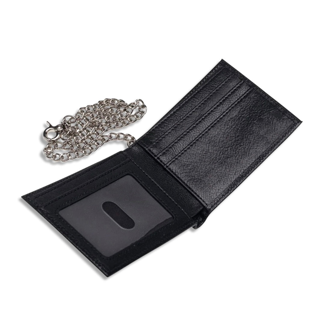Jacuzzi Leather Chain Wallet