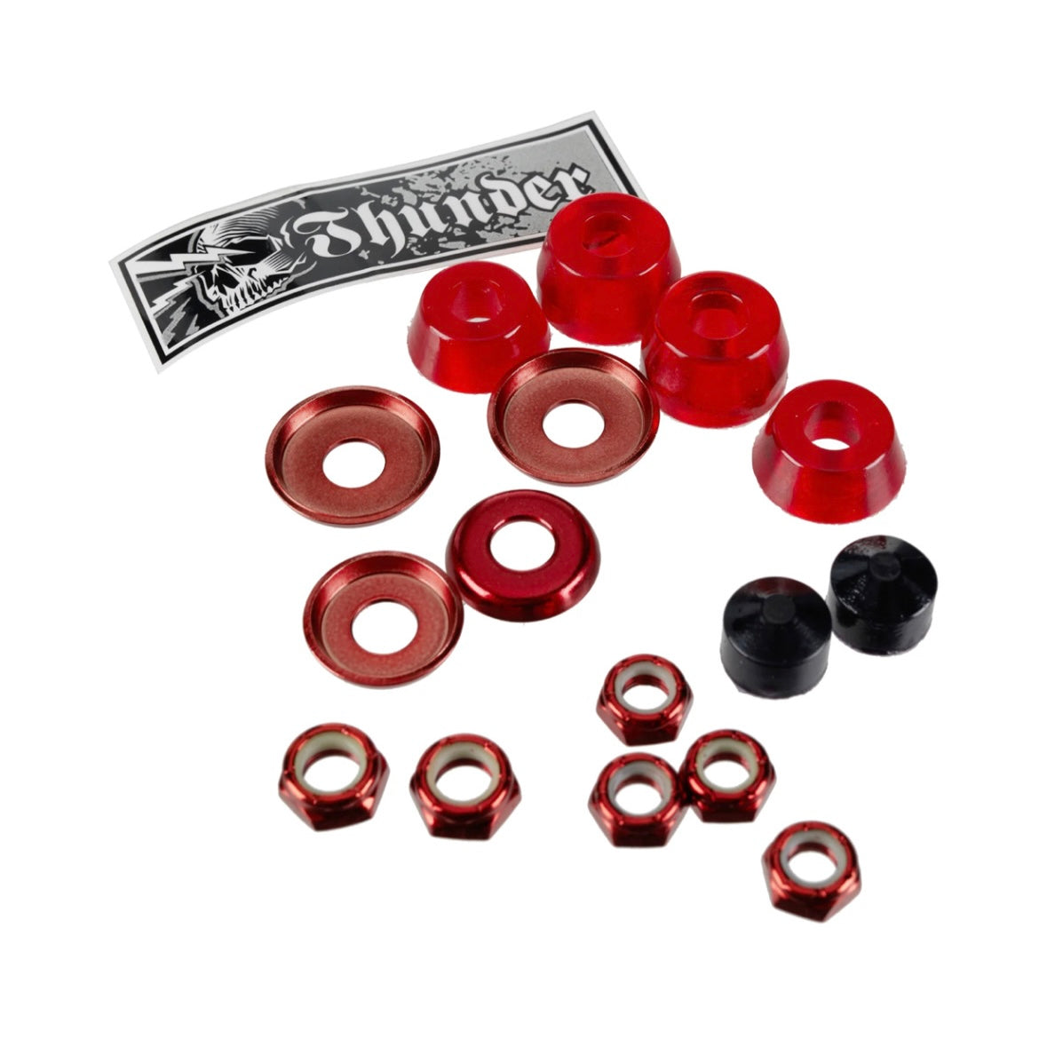 Thunder Bushing Rebuild Kit 90duro Red