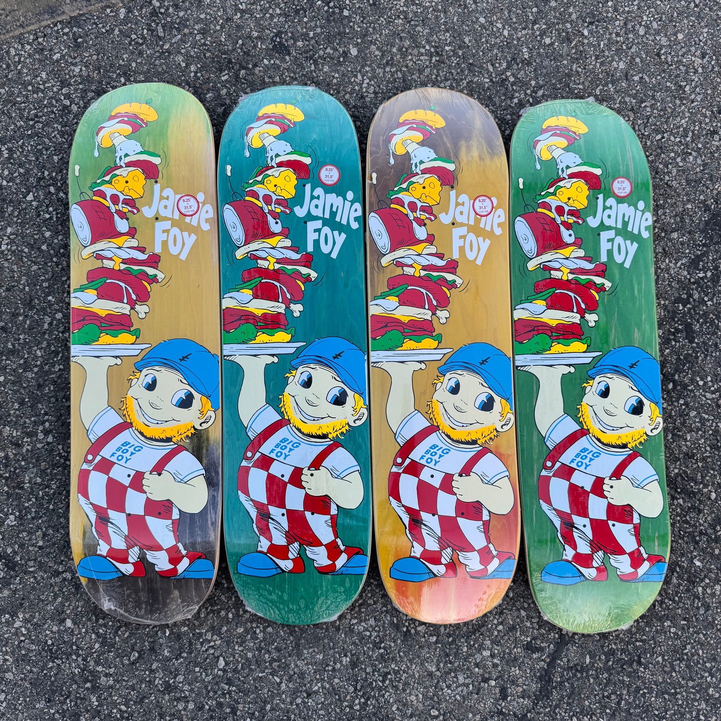 Deathwish Big Boy Foy Deck 8.25