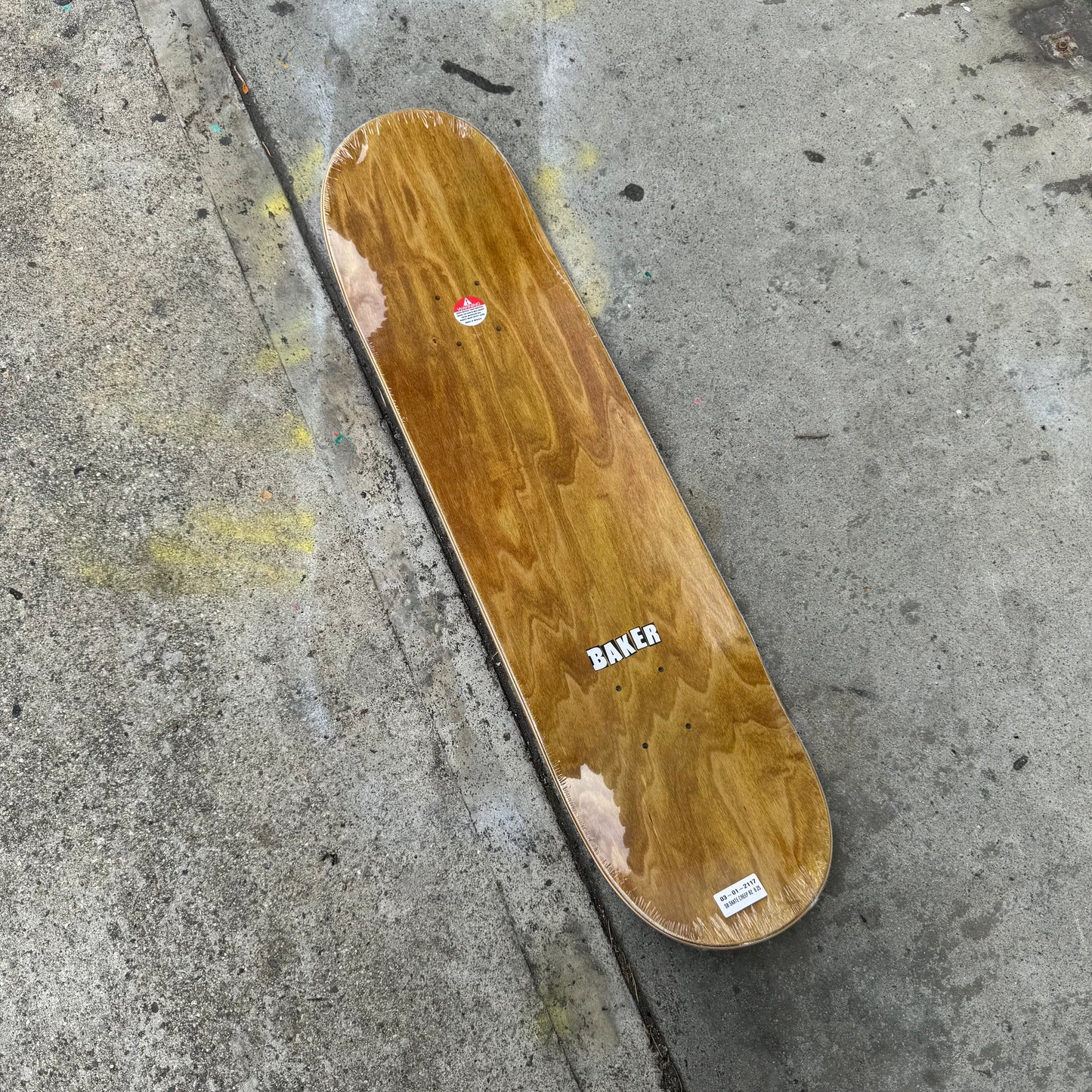 Baker Baca Skate Creep Deck 8.25