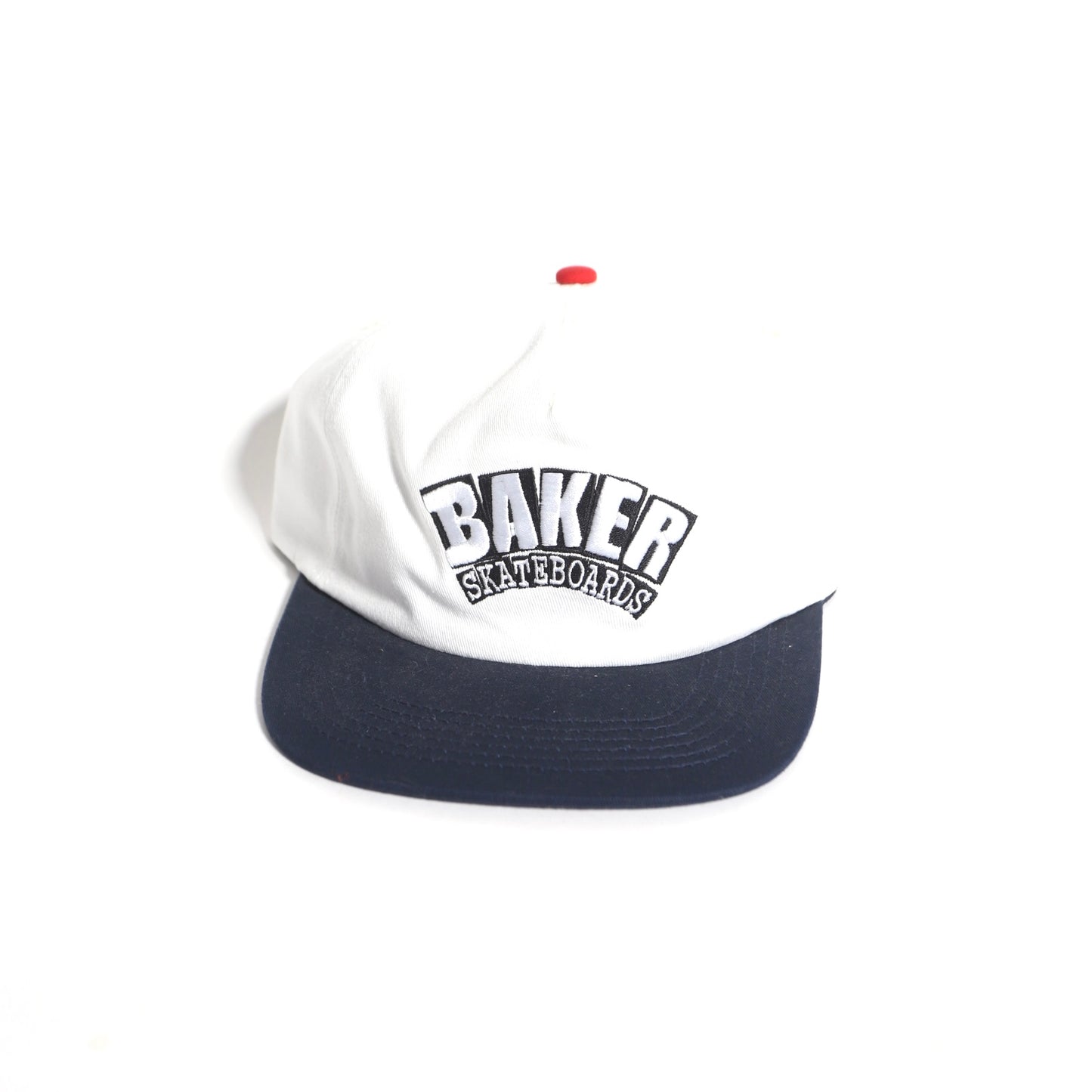 Baker “White/Navy” Arch Hat