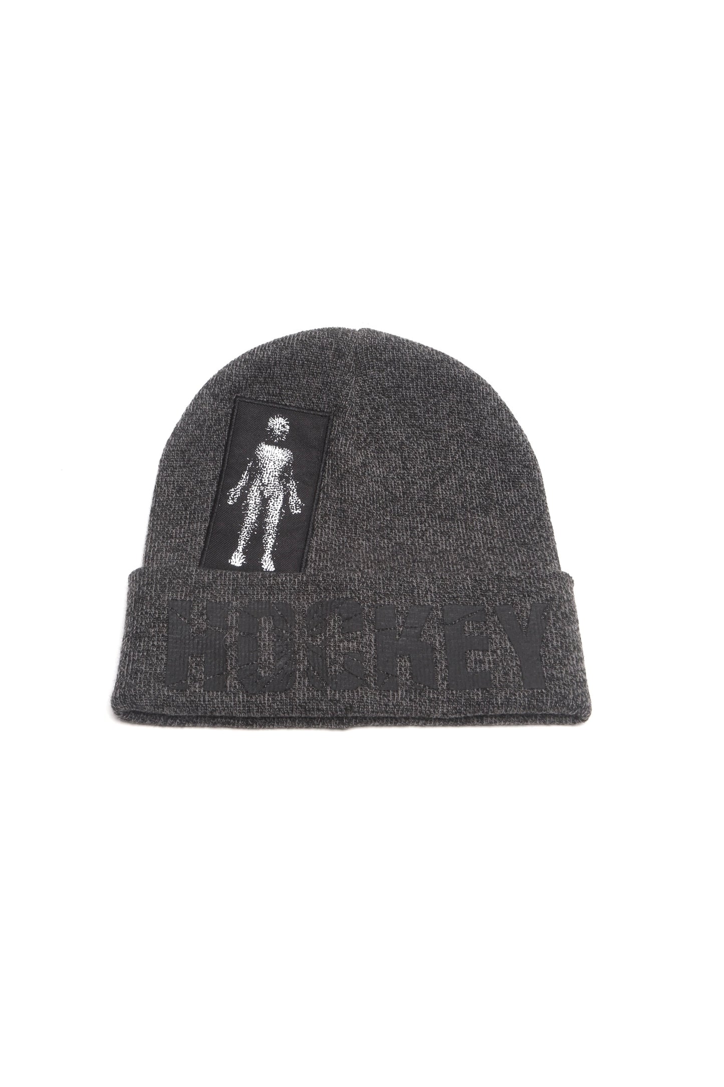 Hockey Cracked “Grey” Beanie