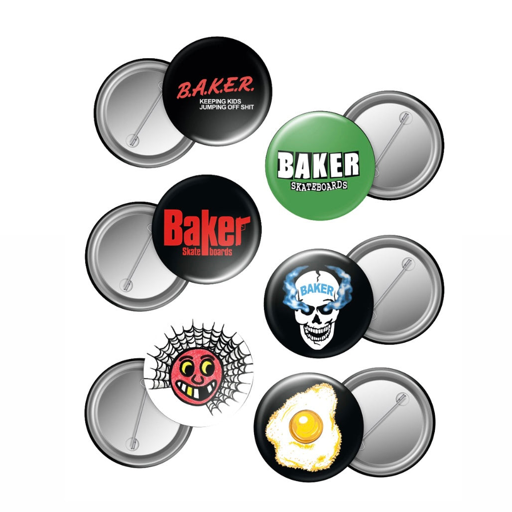 Baker “6 Pack” Buttons