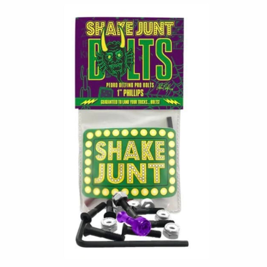 Shake Junt Delfino Black/Purple 1in Phillips Hardware