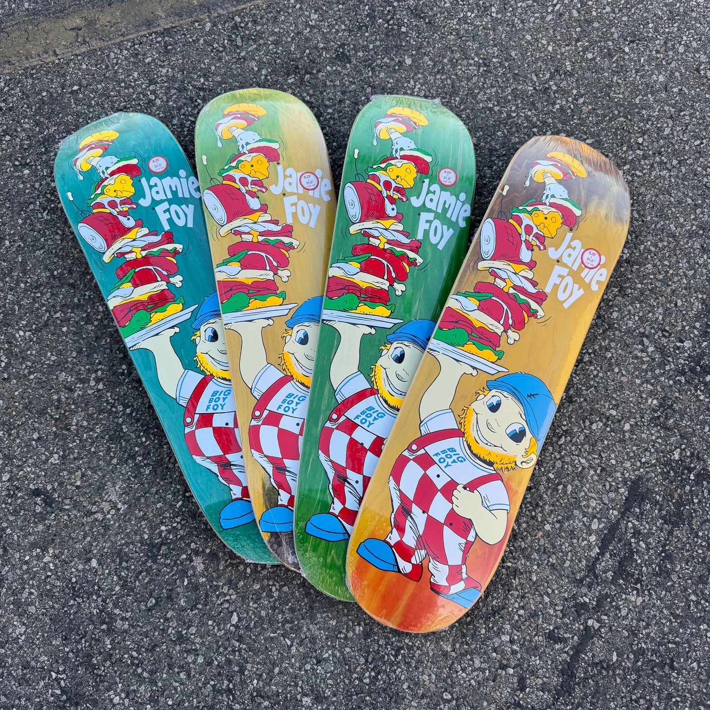 Deathwish Big Boy Foy Deck 8.25