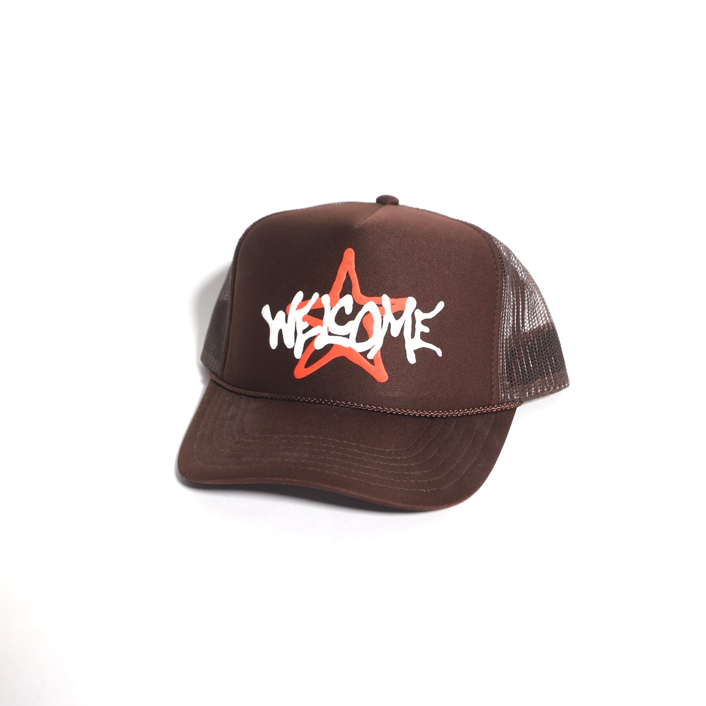 Welcome “Brown” Star Trucker Hat