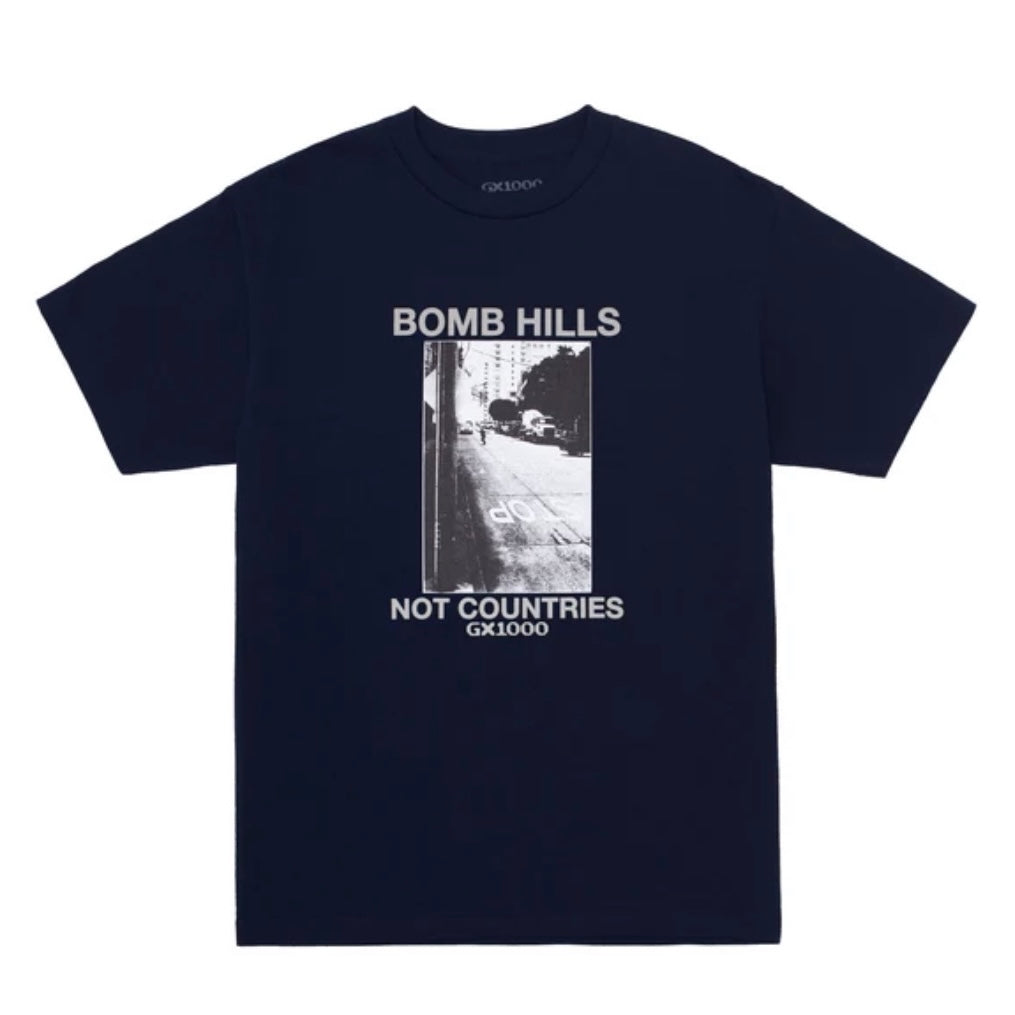 GX1000 “Bomb Hills” Navy/Grey Shirt