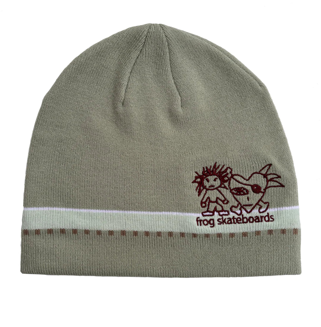 Frog Pirate Beanie “Matcha”