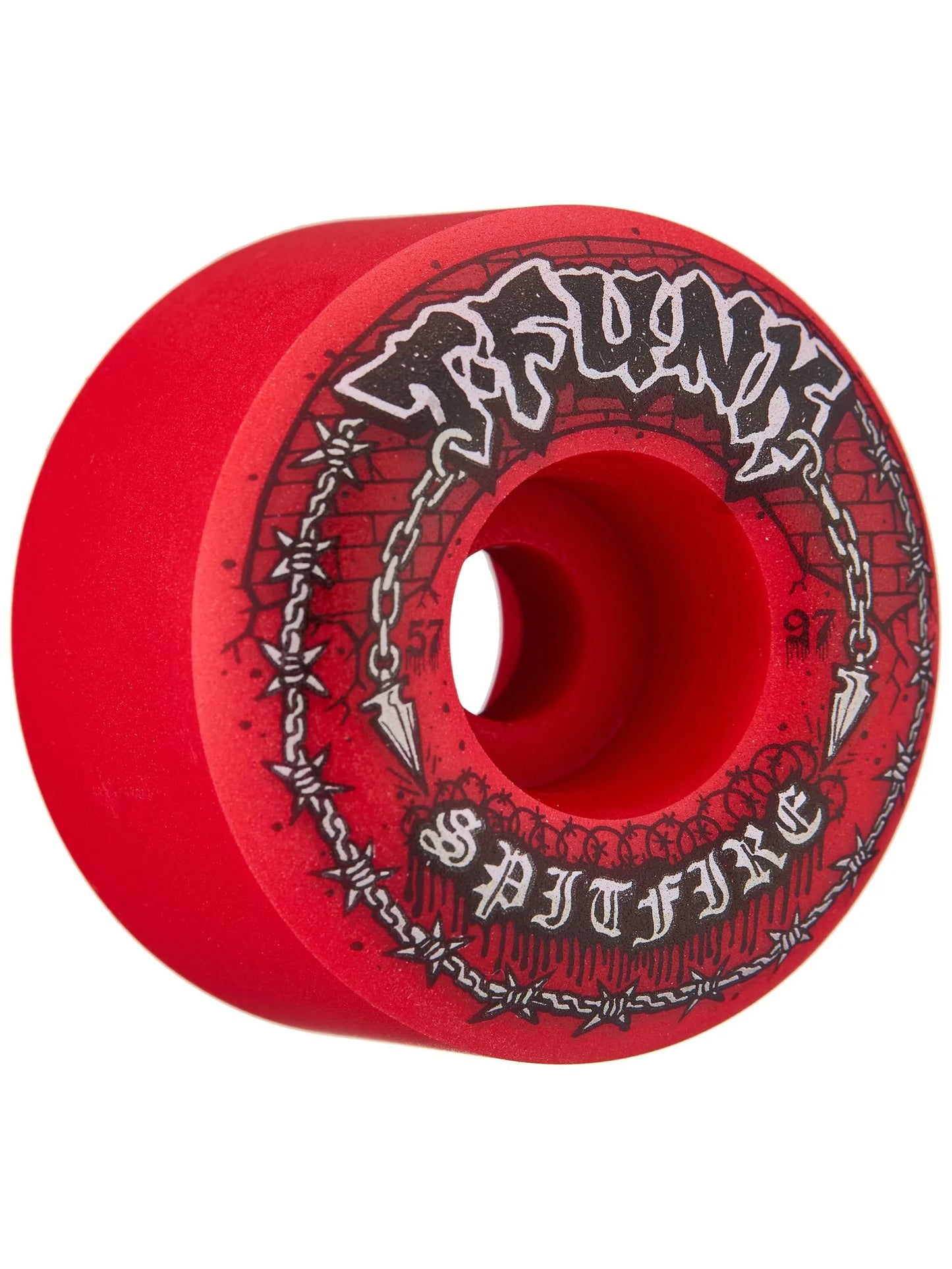 Spitfire T-Funk F4 97 “Red” Radial Full 57mm Wheels