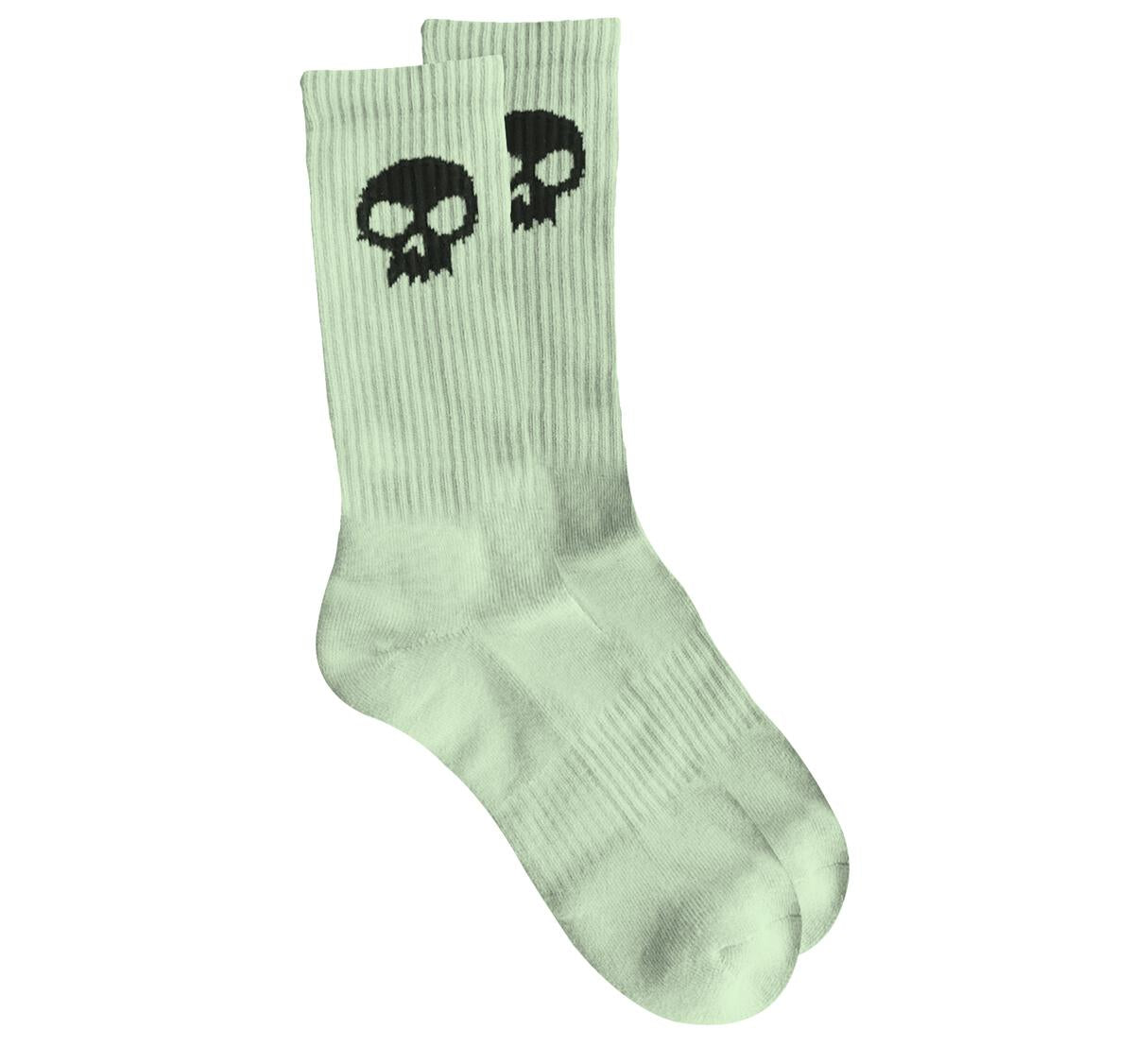Zero “Skull” Glow in the Dark Socks