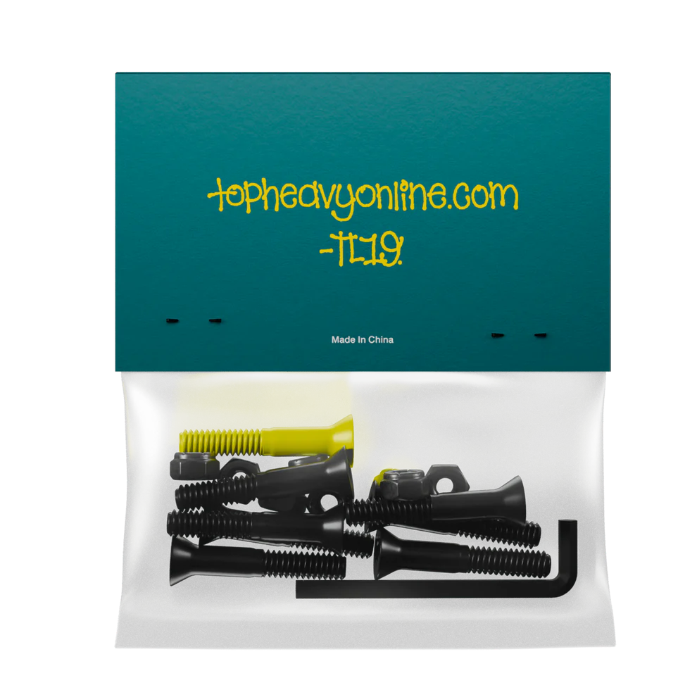 Top Heavy “Tiago” 7/8 Allen Hardware