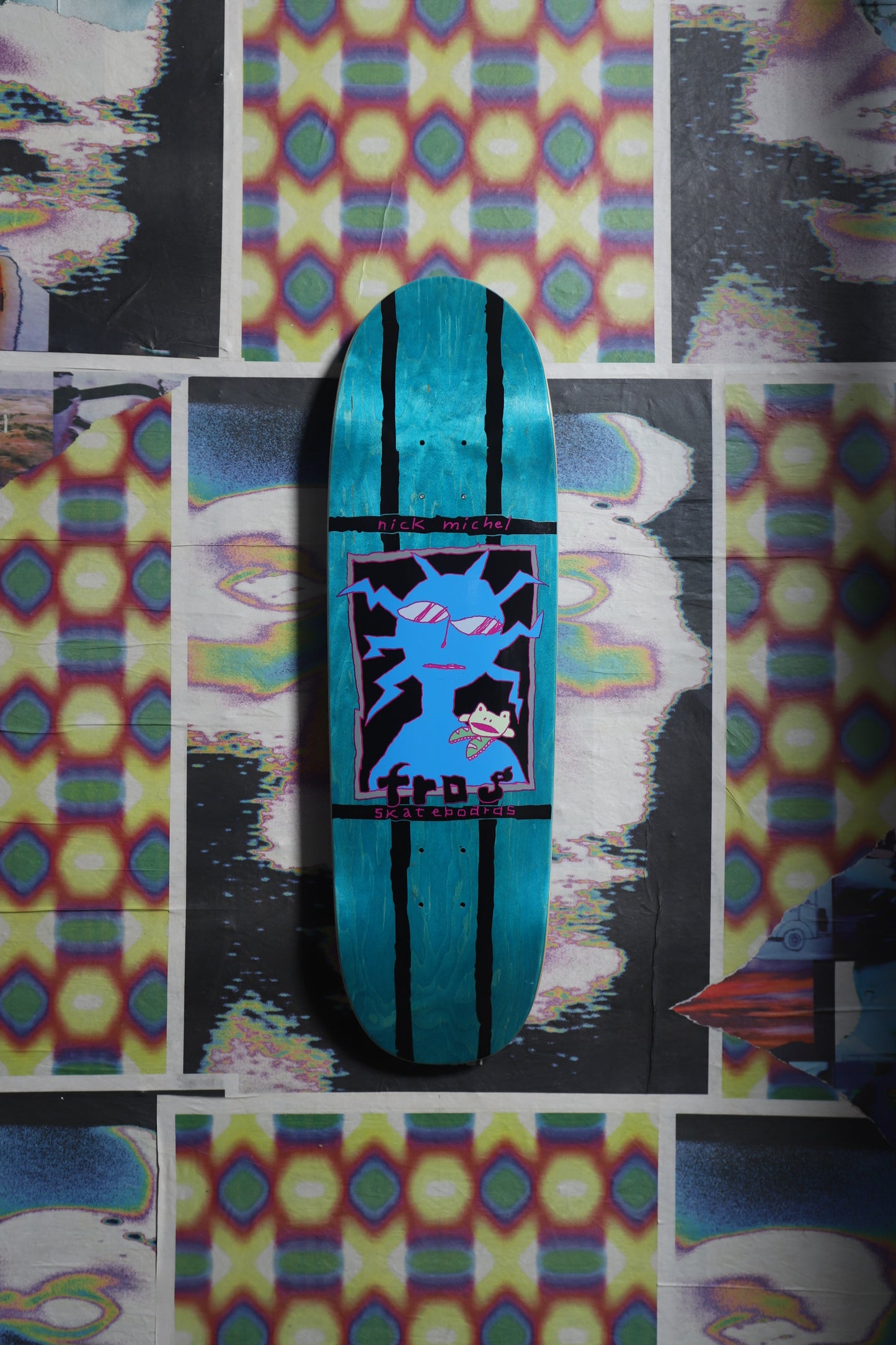 Frog Michel Shoulder Frog Shaped Deck 9.1