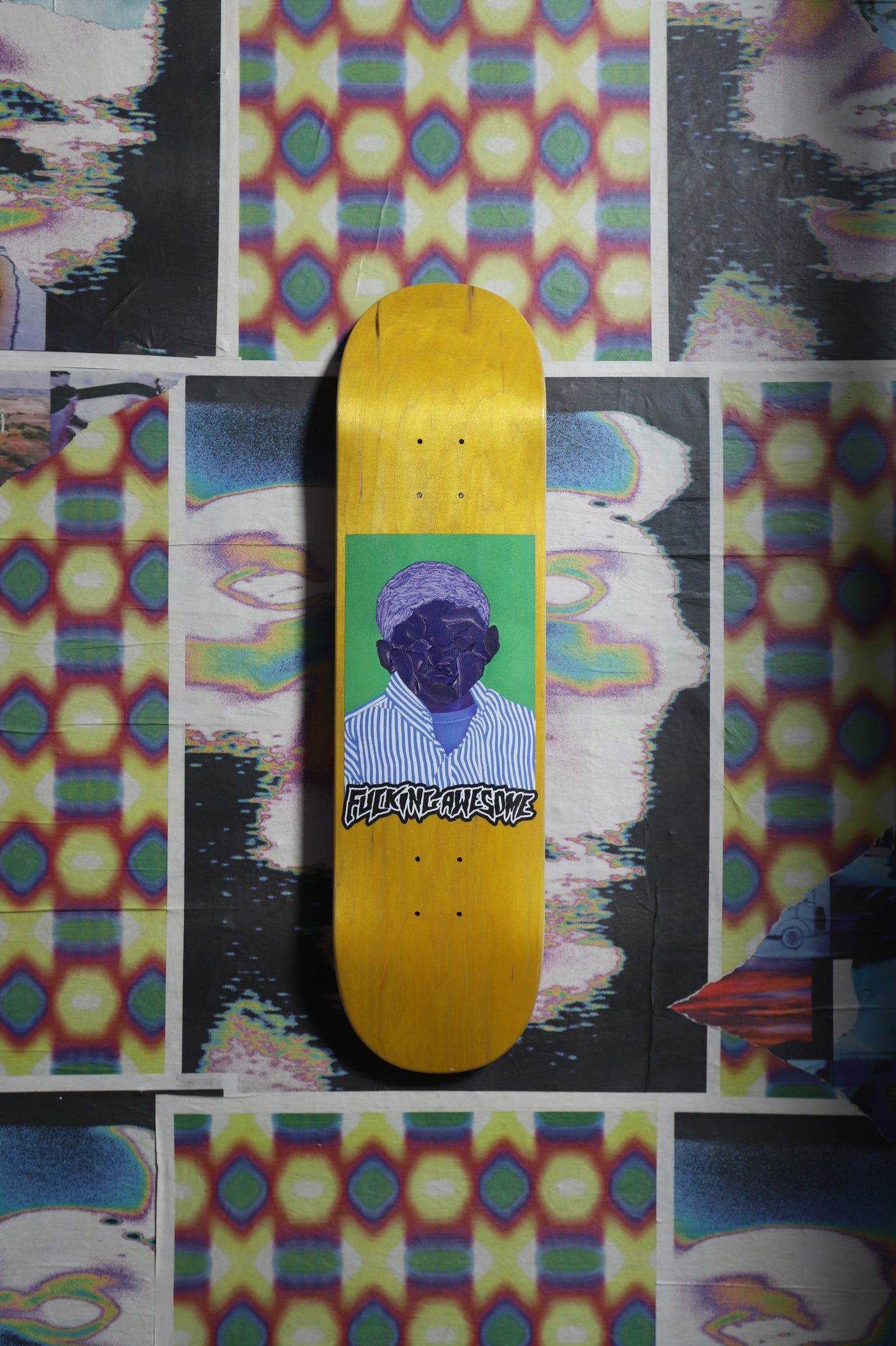 FA Louie Painted “Yellow” Deck 8.25