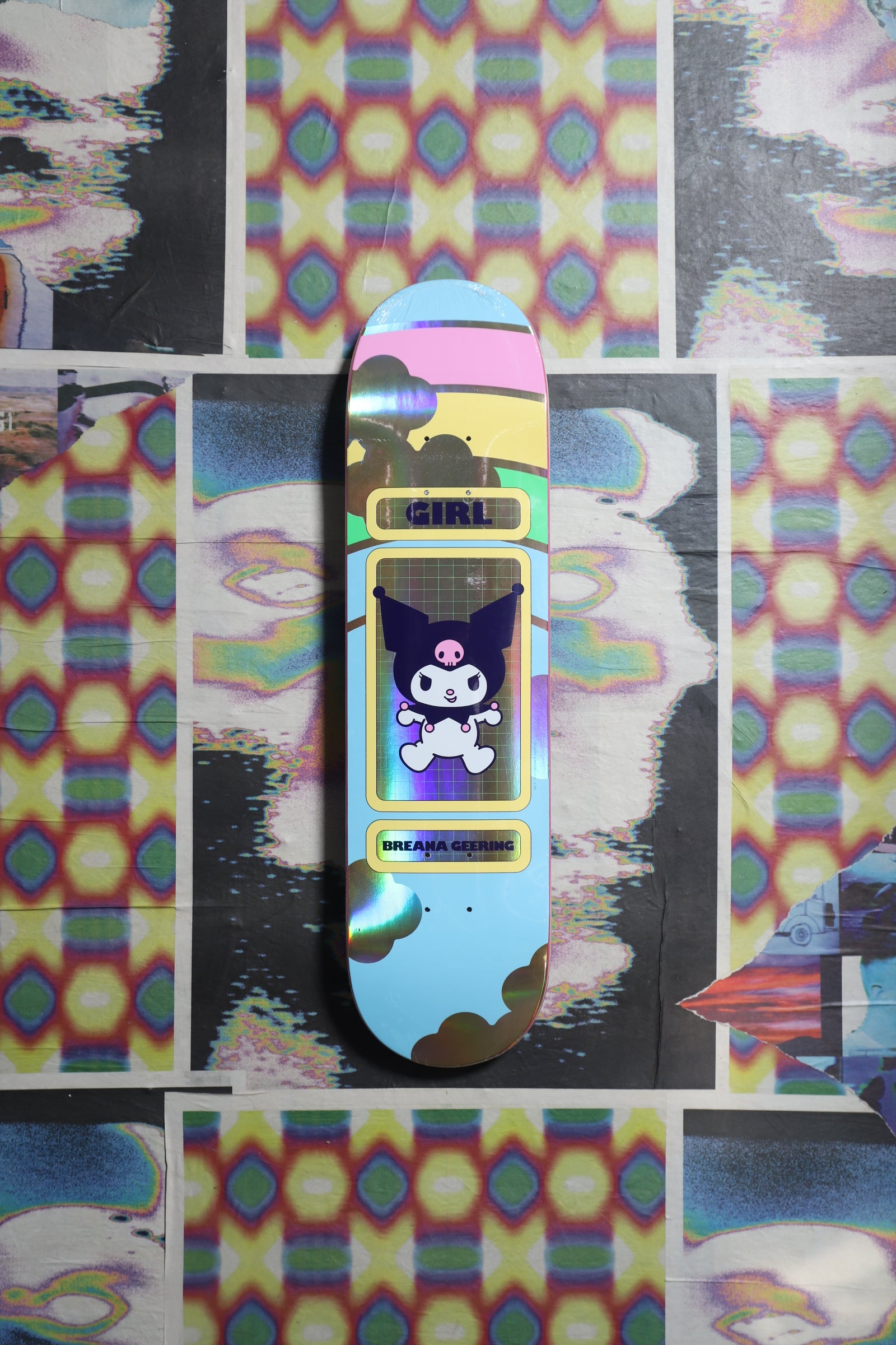 Girl Geering Hello Kitty Rainbow Kuromi Deck 8.0 – Mainline Skate Shop