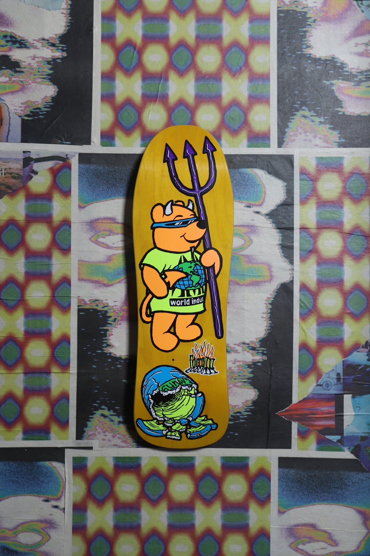 World industries Rocco 3 Shaped Deck 9.75