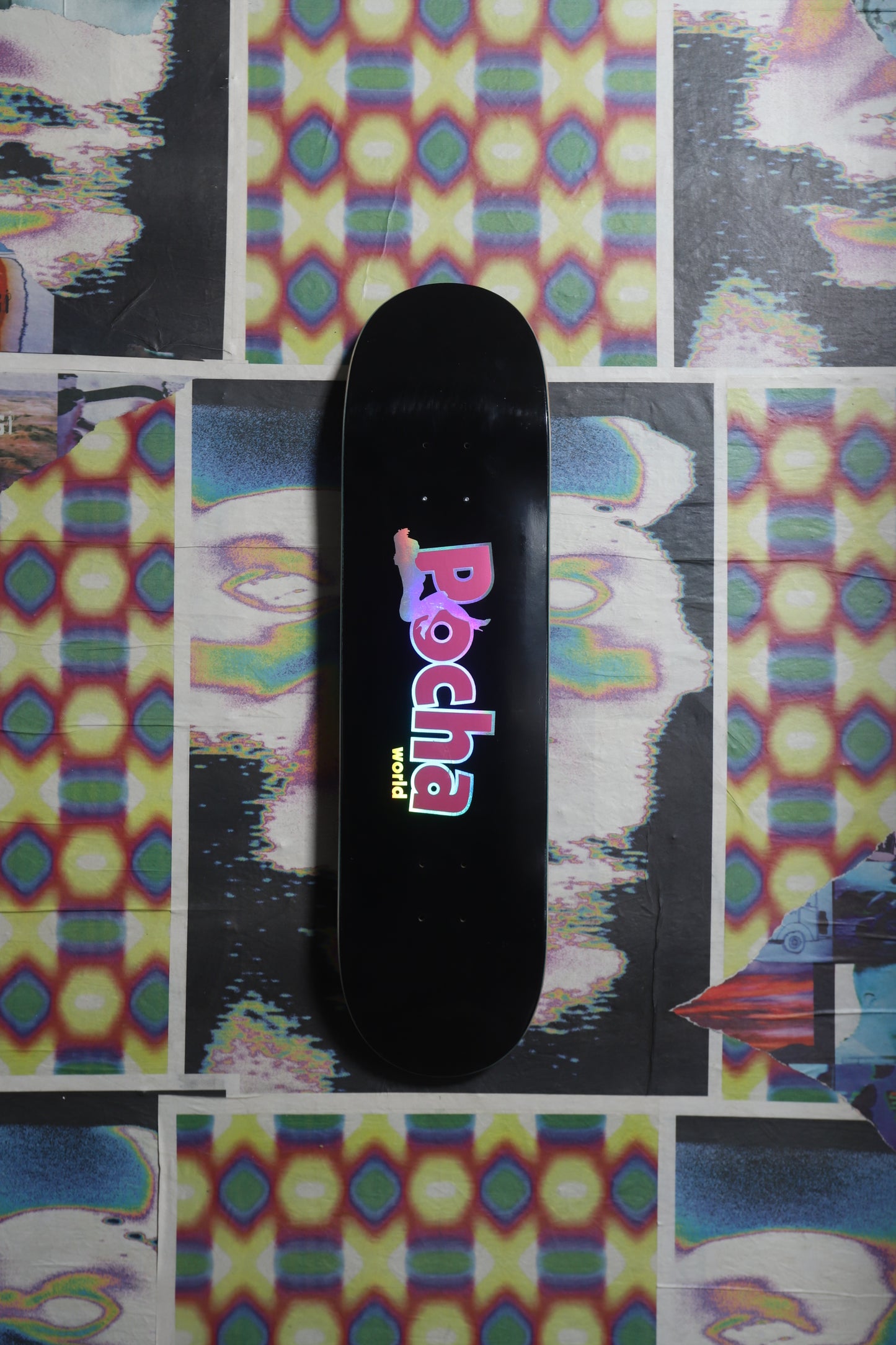 Pocha World Logo Deck 8.25