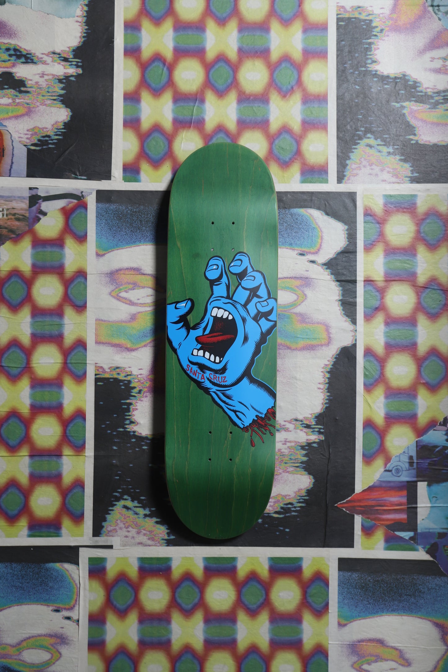 Santa Cruz Screaming Hand “Green” Deck 8.8