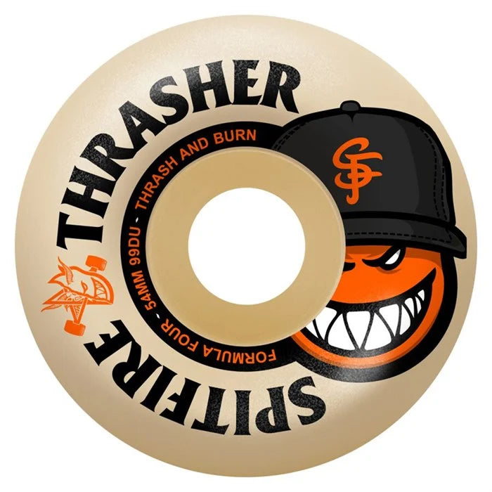 Spitfire x Thrasher F4 99 “The City” Radial Full 54mm Wheels