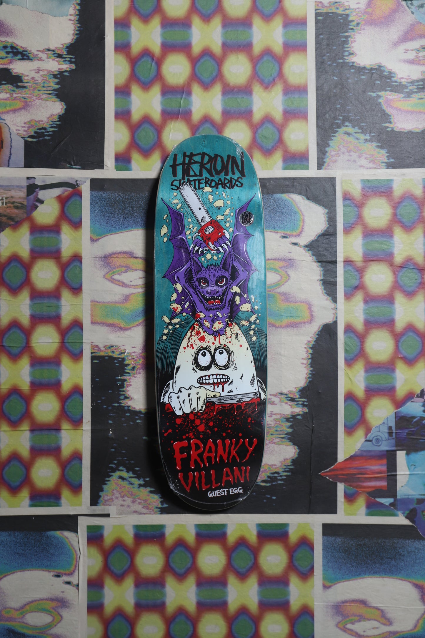 Heroin “Frank Villani” Deck 9.5 “Blue”
