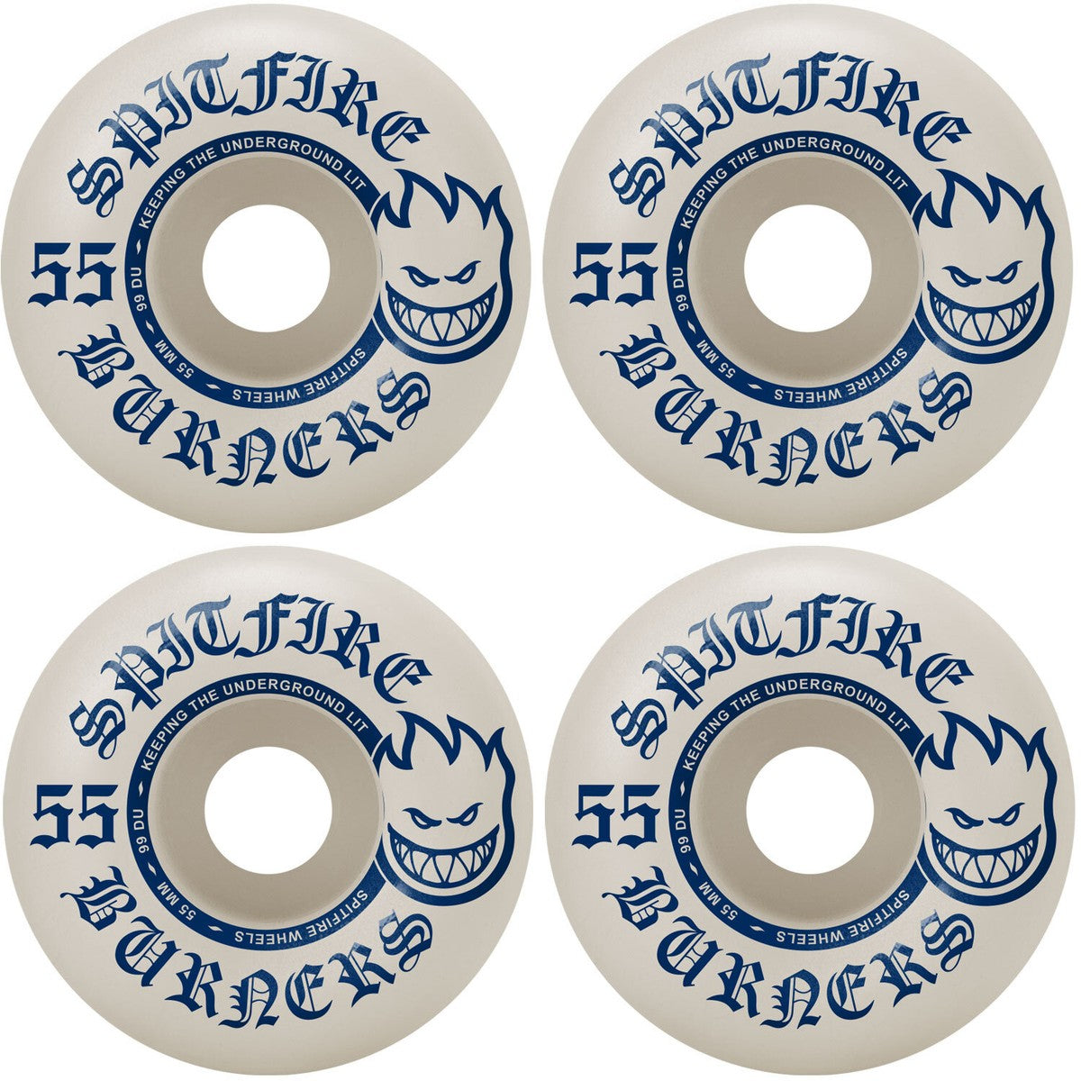 Spitfire 99Du “Burners” 55mm (Blue)